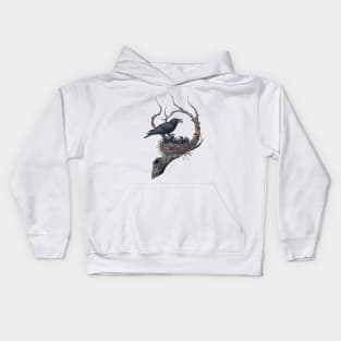 American Crow Tee Kids Hoodie